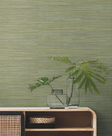York Wallcoverings Trousseau Lime York High Performance Textile Wallcovering