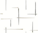 York Wallcoverings Gilded Sumi-E Black & Gold Wallpaper