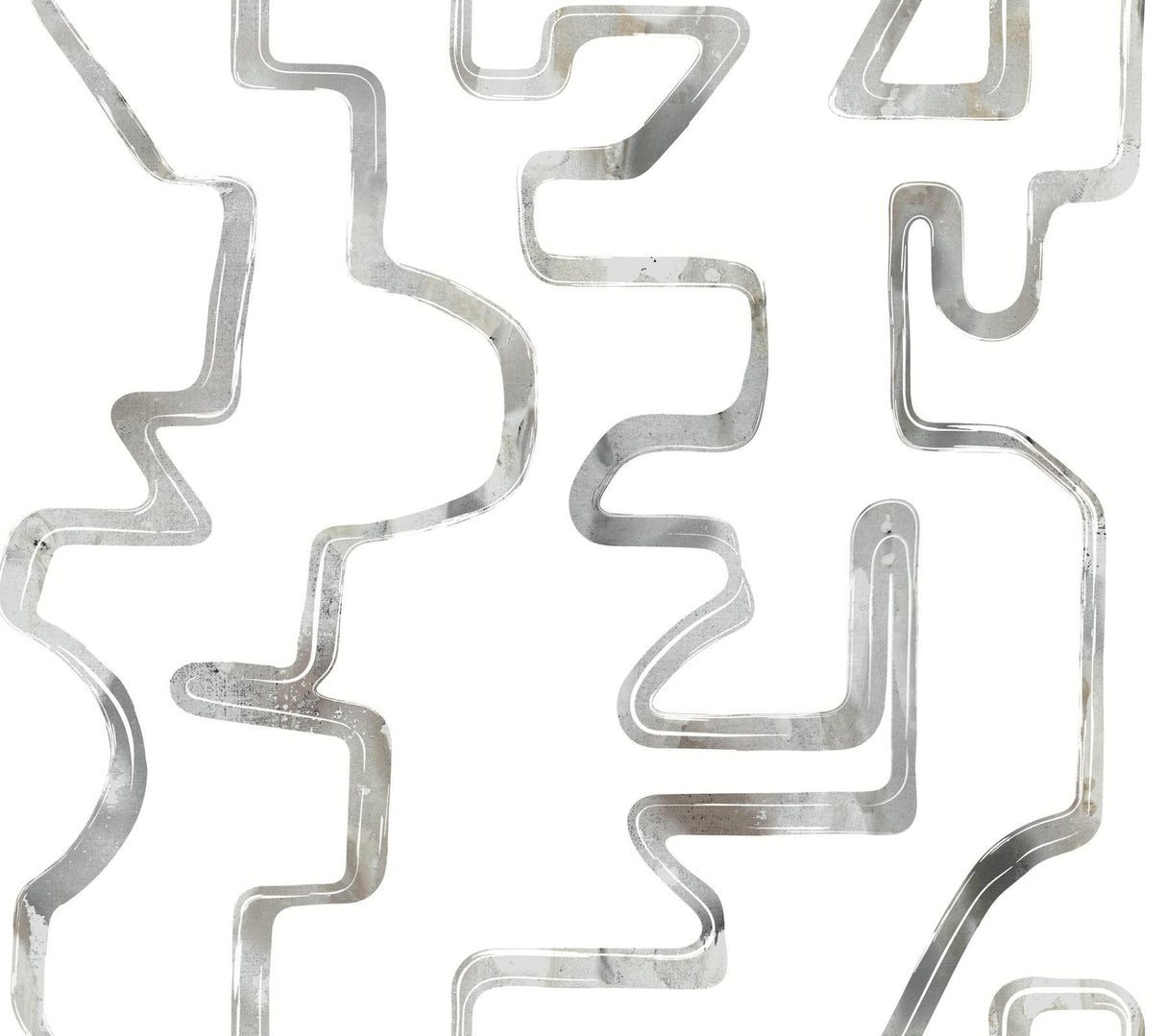 York Wallcoverings Abstract Aura Black Wallpaper