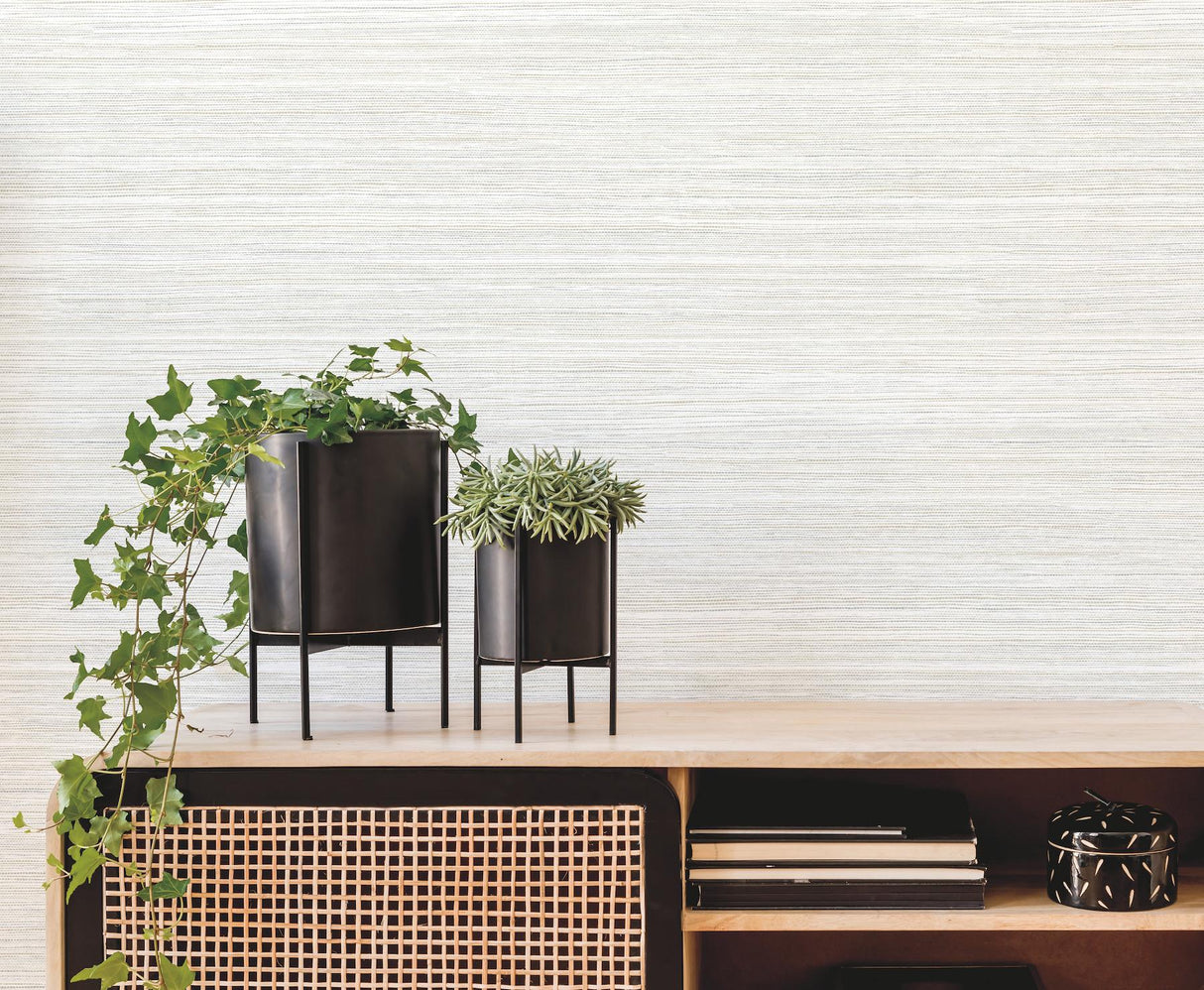 York Wallcoverings Fountain Grass Ivory Wallpaper