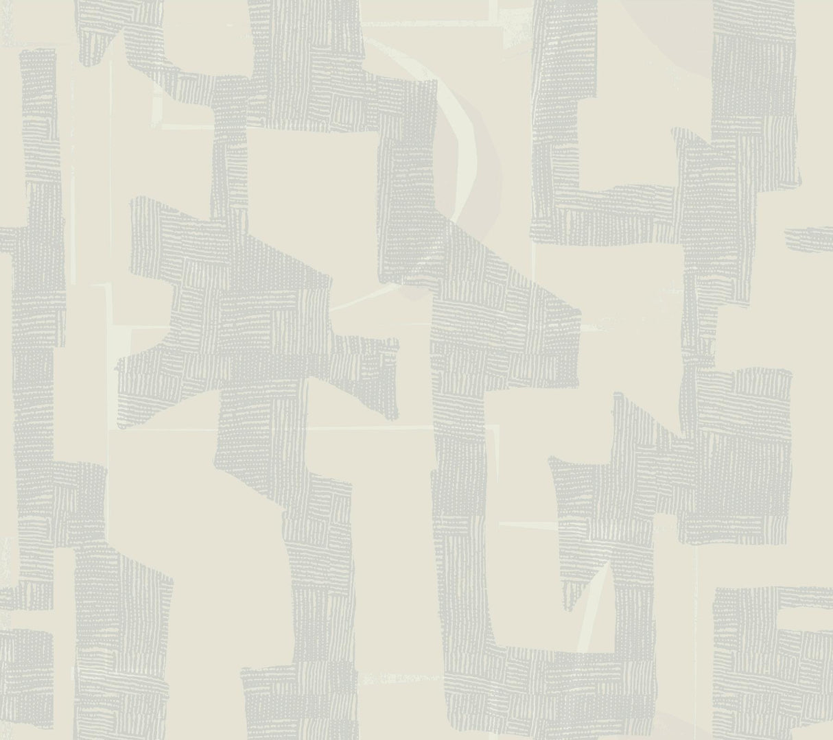 York Wallcoverings Modern Tribal Neutral & Grey Wallpaper