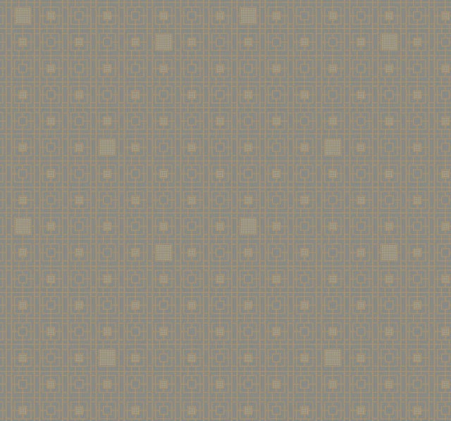 Antonina Vella Deco Screen Black Metallic Wallpaper