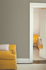 Antonina Vella Deco Screen Black Metallic Wallpaper