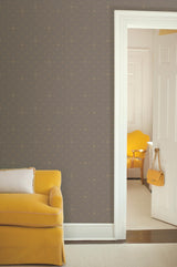 Antonina Vella Deco Screen Black Metallic Wallpaper
