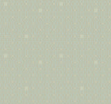 Antonina Vella Deco Screen Blue Metallic Wallpaper