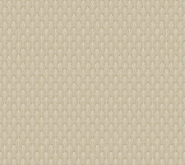 Antonina Vella Club Diamond Beige Wallpaper