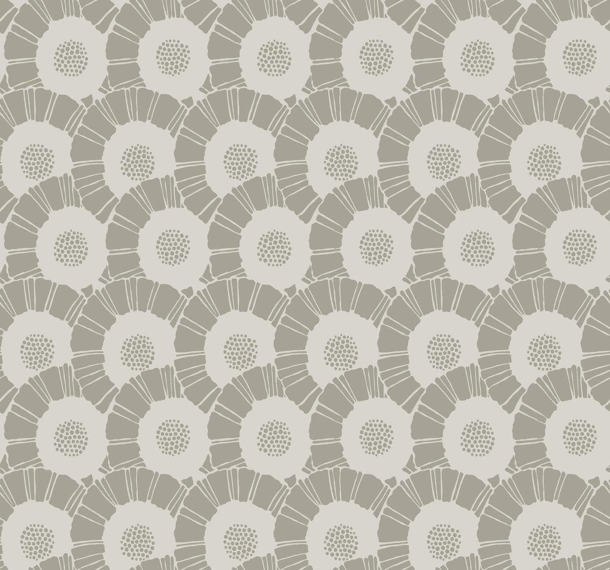 Antonina Vella Coco Bloom White Wallpaper