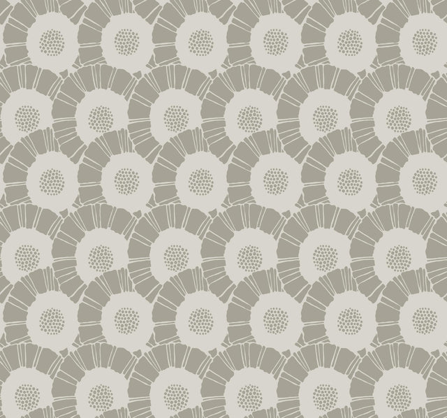 Antonina Vella Coco Bloom White Wallpaper