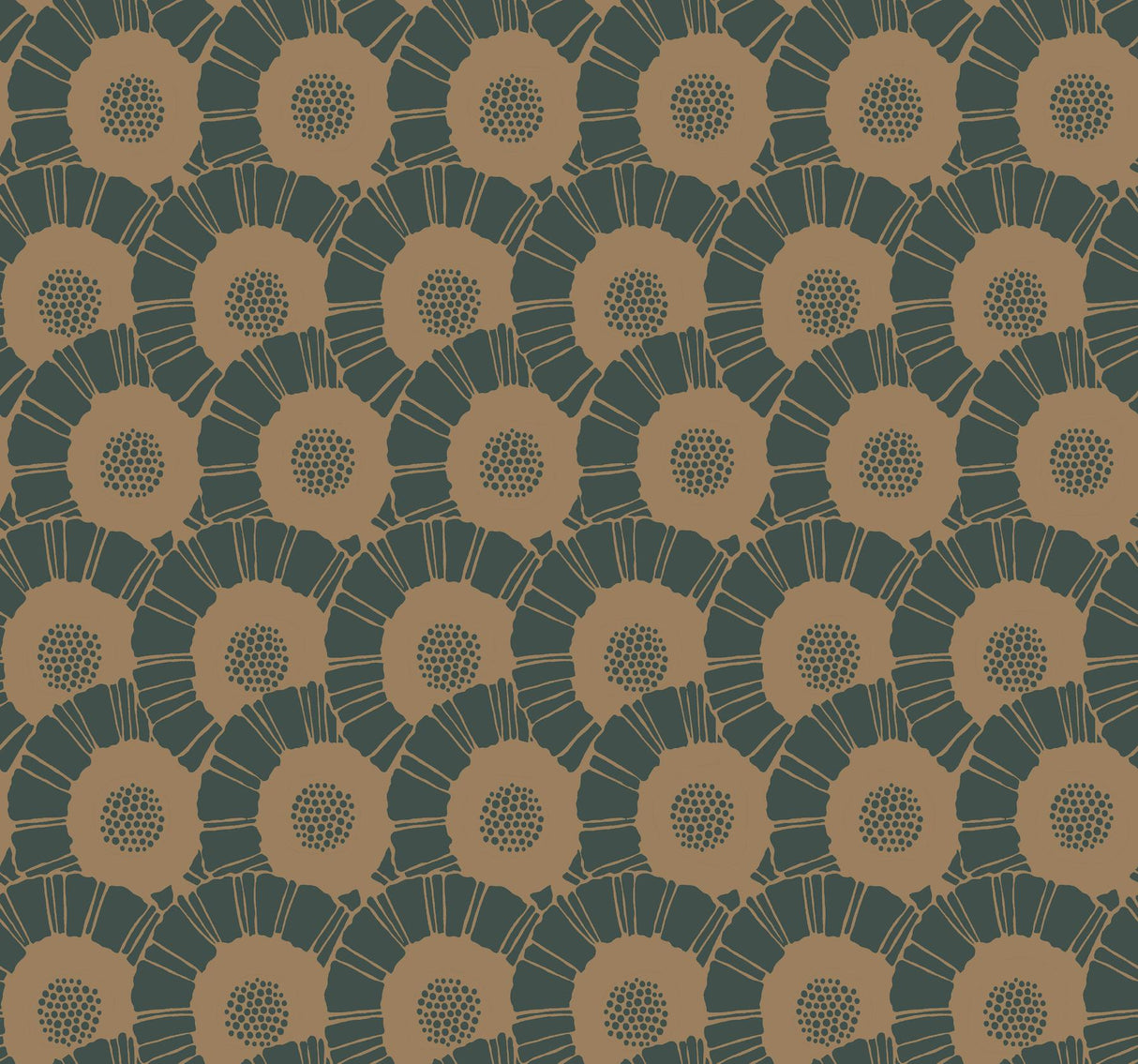 Antonina Vella Coco Bloom Metallic Wallpaper