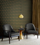 Antonina Vella Coco Bloom Metallic Wallpaper