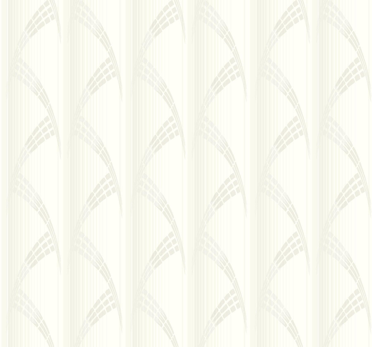 Antonina Vella Metropolis White Wallpaper