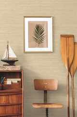 York Wallcoverings Cream Arrowroot Wallpaper
