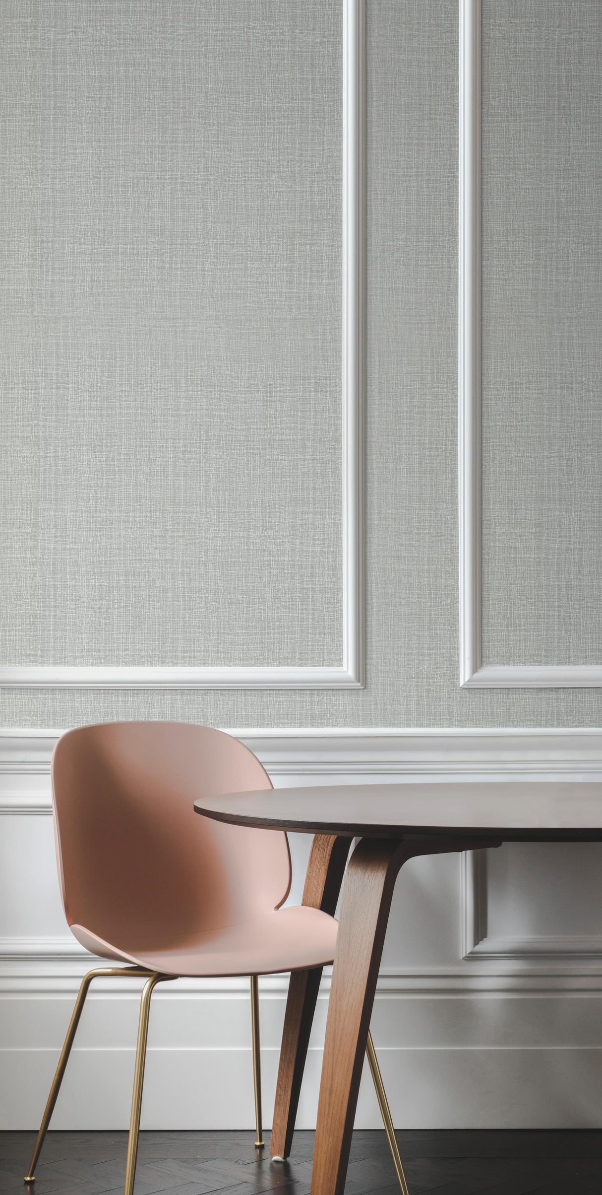 York Wallcoverings Caprice Grey Wallpaper