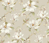 Candice Olson Garden Jewels Linen Wallpaper