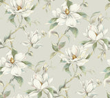 Candice Olson Garden Jewels Warm Grey Wallpaper