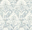 Candice Olson Velvet Crush Damask Blue & Pearl Wallpaper