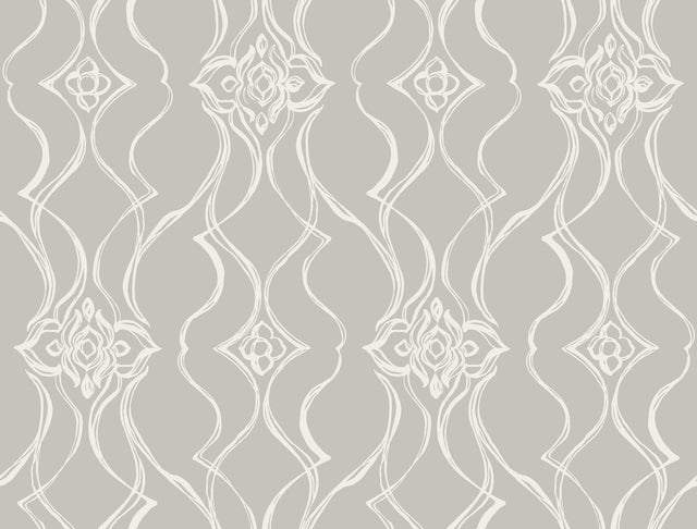 Candice Olson Pirouette Grey Wallpaper