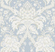 York Wallcoverings French Artichoke Dam Blue Wallpaper