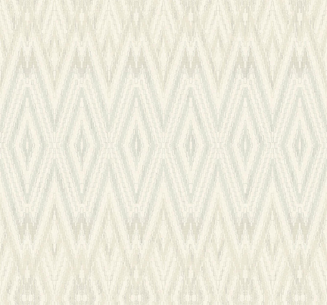 Candice Olson Diamond Marquise Light Neutral Wallpaper