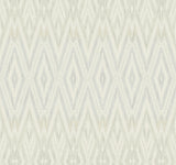 Candice Olson Diamond Marquise Blue & Neutral Wallpaper