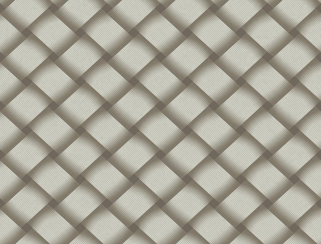 Candice Olson Bayside Basket Weave Mocha Wallpaper
