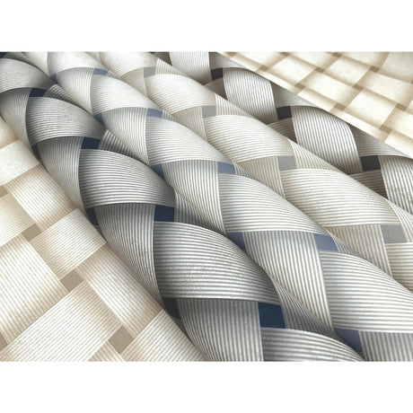 Candice Olson Bayside Basket Weave Mocha Wallpaper