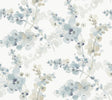 Candice Olson Blossom Fling Blue Wallpaper