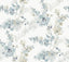 Candice Olson Blossom Fling Blue Wallpaper