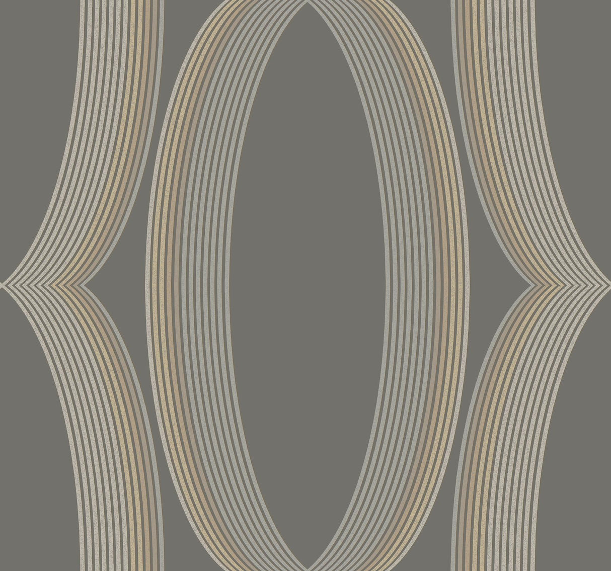 Candice Olson Progression Ogee Charcoal Wallpaper