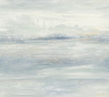 Candice Olson Soothing Mists Scenic Blue Oasis Wallpaper
