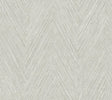 York Wallcoverings Thatched Chevron Dove Wallpaper