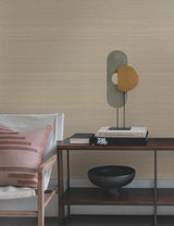 Ronald Redding Designs Abaca Weave Taupe Wallpaper