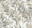 York Wallcoverings Swaying Palms Neutral Wallpaper