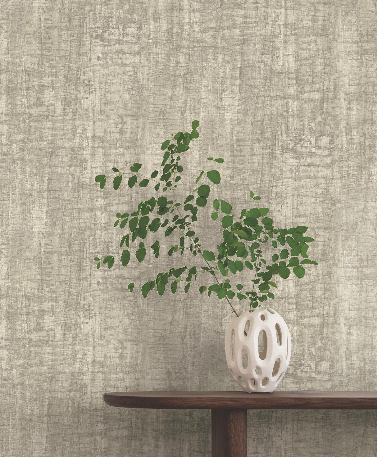 York Wallcoverings Monteverde Putty Wallpaper