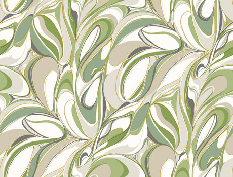 York Wallcoverings Achate Grass Wallpaper