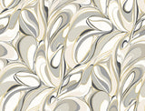 York Wallcoverings Achate Black & Grey Wallpaper