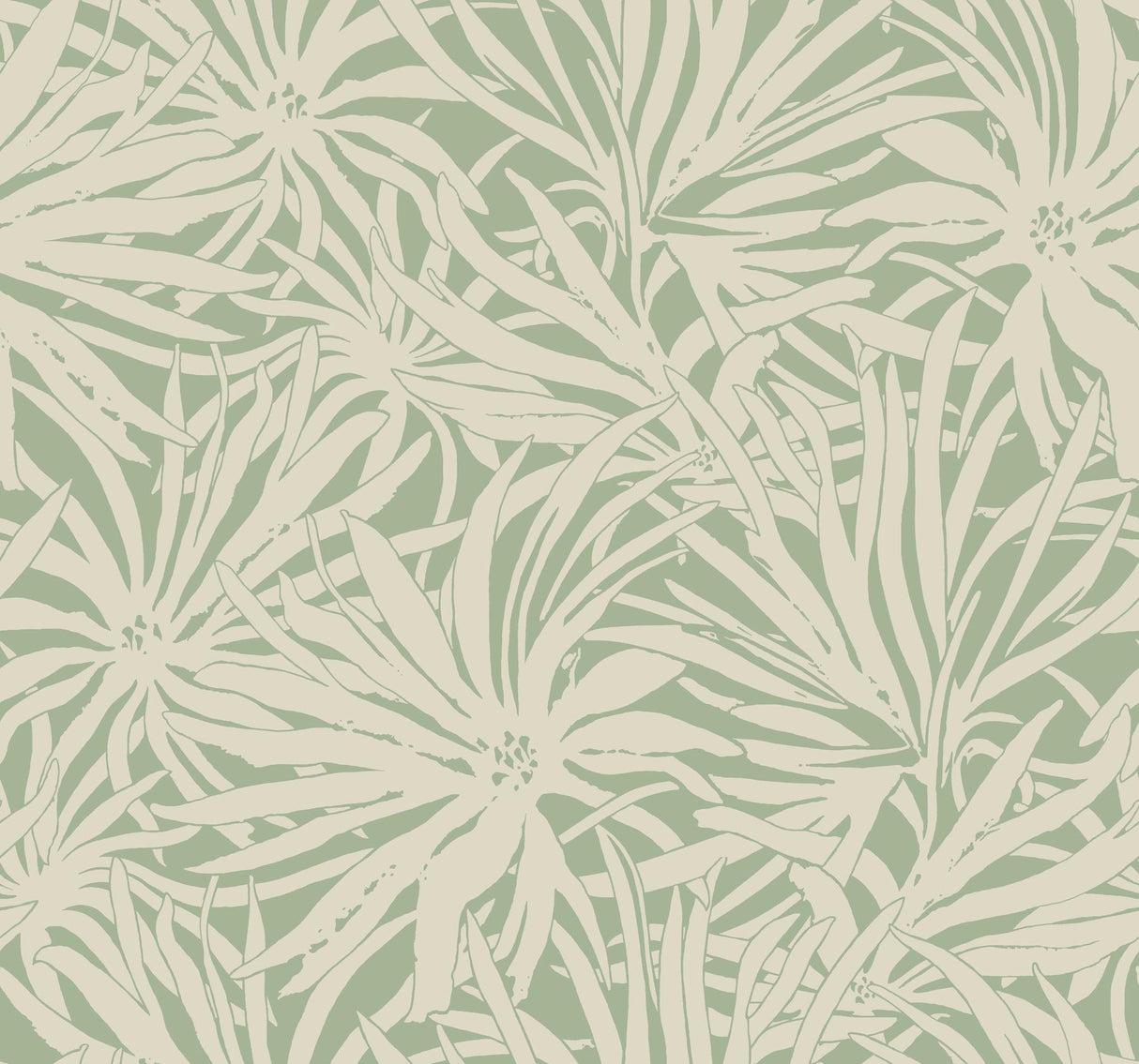 York Wallcoverings Floral Canopy Olive Wallpaper