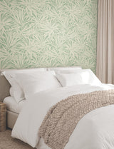 York Wallcoverings Floral Canopy Olive Wallpaper