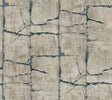 York Wallcoverings Mojave Navy Wallpaper