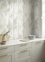 York Wallcoverings Aspen Grove Grey Wallpaper