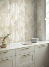 York Wallcoverings Aspen Grove Sand Wallpaper