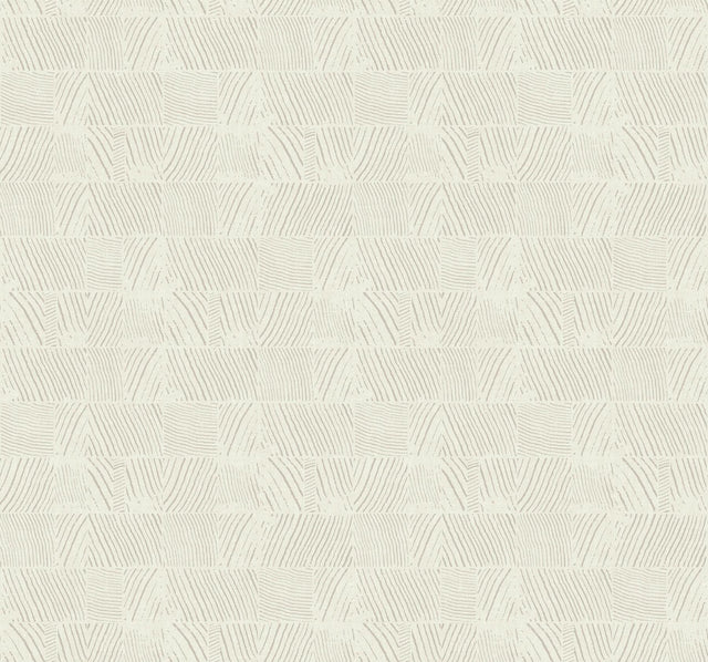 York Wallcoverings Woodcut Grey & White Wallpaper