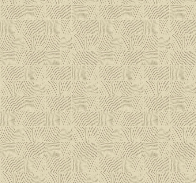 York Wallcoverings Woodcut Beige Wallpaper