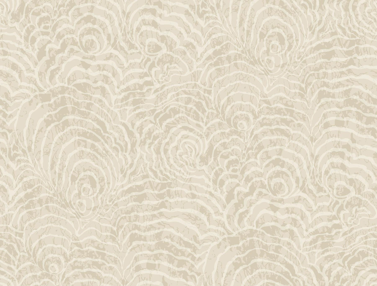 York Wallcoverings Ocean Jasper Beige Wallpaper
