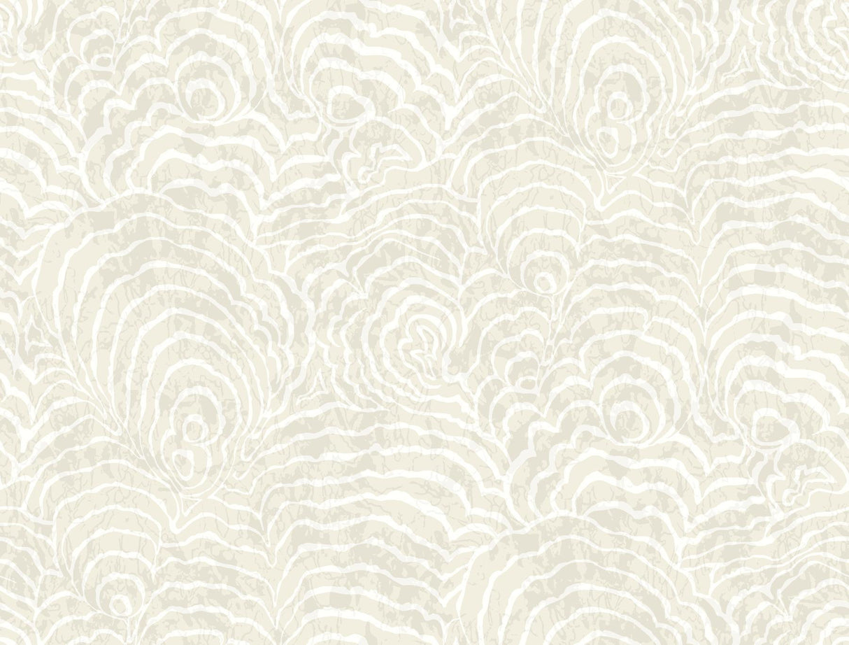 York Wallcoverings Ocean Jasper White Wallpaper