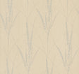 York Wallcoverings Graceful Willow Putty Wallpaper