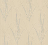 York Wallcoverings Graceful Willow Putty Wallpaper
