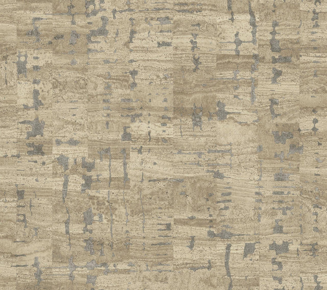 York Wallcoverings Pop The Cork Taupe Wallpaper