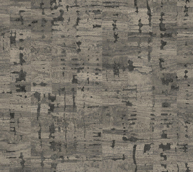 York Wallcoverings Pop The Cork Charcoal Wallpaper