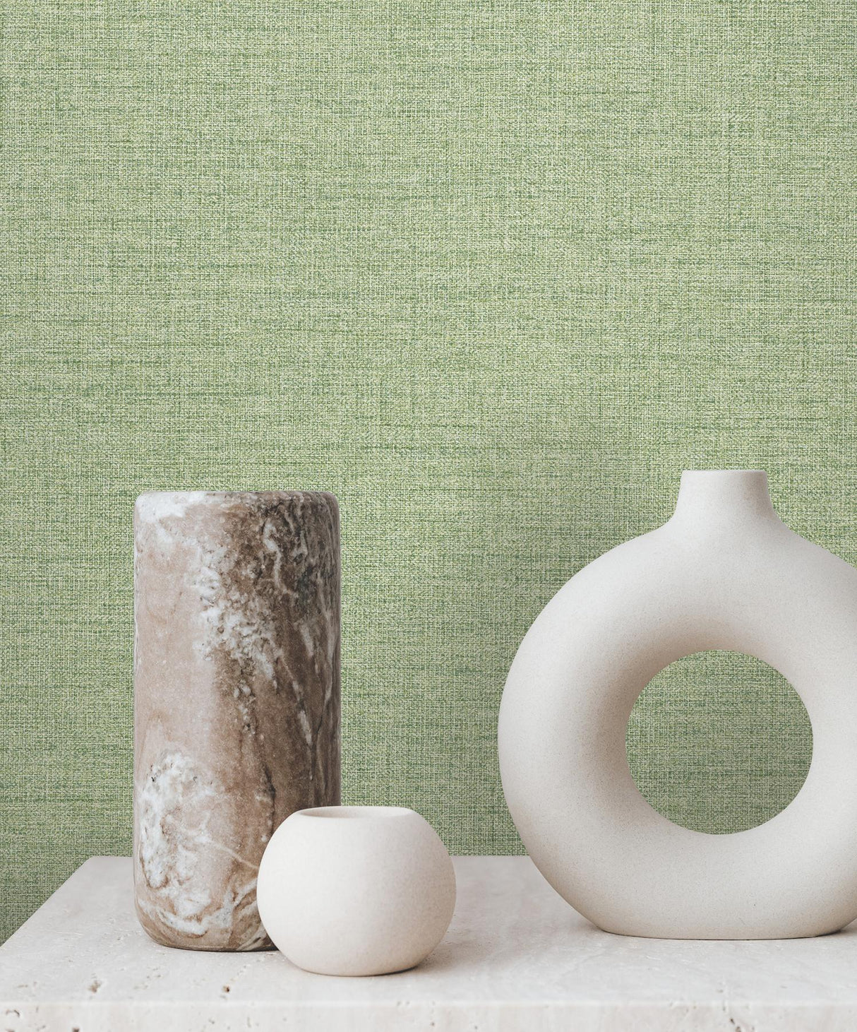 York Wallcoverings Hillswick Tweed Shamrock Wallpaper